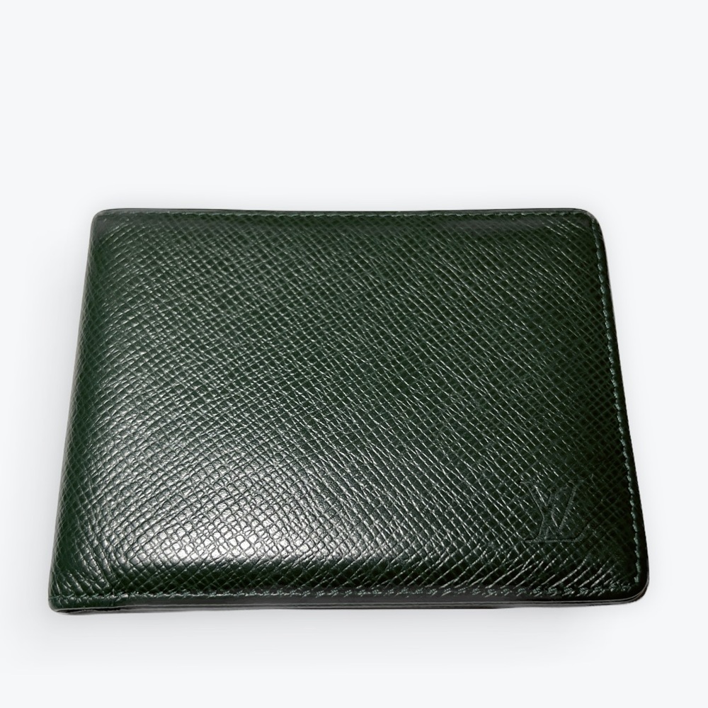 Louis Vuitton Forest Green Taiga Men’s Wallet